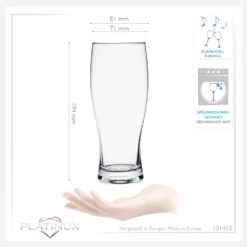 Biergläser 500ml (max. 640ml) Set 6-Teilig Bierseidel Weizengläser 0,5L Glas 11 Biergläser 500ml (max. 640ml) Set 6-Teilig Bierseidel Weizengläser 0,5L Glas -Perfekter Küchenladen 024cf8f543ea04c5633aece3201557e6