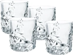 Nachtmann Whiskybecher Sculpture 365ml, Klar (4er Pack) -Perfekter Küchenladen 069c829b6788455e93fd197fedb0da65