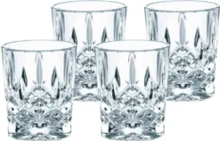 Nachtmann 100694 Noblesse Stamper Kristallglas, 55 Ml, H: 6,1 Cm, ø 5 Cm, Klar (4er Pack) -Perfekter Küchenladen 0938f8fa0c1903483aeb8d4d9924eee4