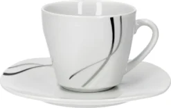 Van Well Kombiservice Silver Night 62-tlg 6 Personen, Tafel + Kaffee + Zubehör, Linien-Dekor 20 Van Well Kombiservice Silver Night 62-tlg 6 Personen, Tafel + Kaffee + Zubehör, Linien-Dekor -Perfekter Küchenladen 09cf189423f594bbbea84c4e359ccd1d