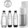 SODASTREAM DUOBICB - Weiße DUO-Maschine Pack 4 Flaschen (2 DUO-Dekanter + 2 Fuse LV) + 1 CQC-Austauschzylinder -Perfekter Küchenladen 0ad6378fae19d29314ce764e0bdd433a