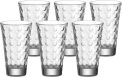 LEONARDO 012684 Optic Longdrinkbecher, Glas, 300 Ml, Ø 8 X 13 Cm, Klar (6 Stück) 14 LEONARDO 012684 Optic Longdrinkbecher, Glas, 300 Ml, Ø 8 X 13 Cm, Klar (6 Stück) -Perfekter Küchenladen 0d483012ce5fe8dc374efd488d91a41c