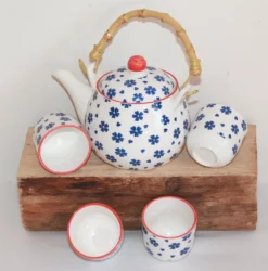 270 Asia Teeset Teeservice Teekanne Tassen 5 Tlg Weiss Blau Blumen Kinder Ruka -Perfekter Küchenladen 0e68c202116bfb59ccf924c474ebe1fd