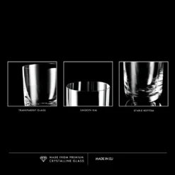 KROSNO Glamour Whiskygläser, 6er-Set, 300 Ml -Perfekter Küchenladen 10ab7a66ac3bba0b622b3a5523bff720