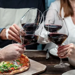 KROSNO Splendour Große Burgunder Rot-Weingläser, 6er-Set, 860 Ml -Perfekter Küchenladen 1203e3912f7ee07006841d8c7ab1b42e