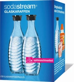 SodaStream Glaskaraffen 0,6 Liter Im 2er-Pack, 764997 -Perfekter Küchenladen 120dc15f091ede530bc544d71cb059c8