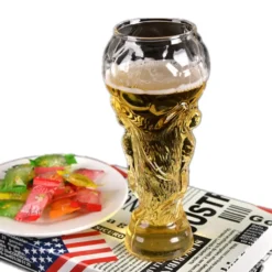 Glas Kelch Becher Weinglas Fußball Becher Bar Glas 450Ml Weingläser Whisky Cup Bier Cup Becher Saft Cup High Borosilicat -Perfekter Küchenladen 1862f4223d476a129fef110a59c50412