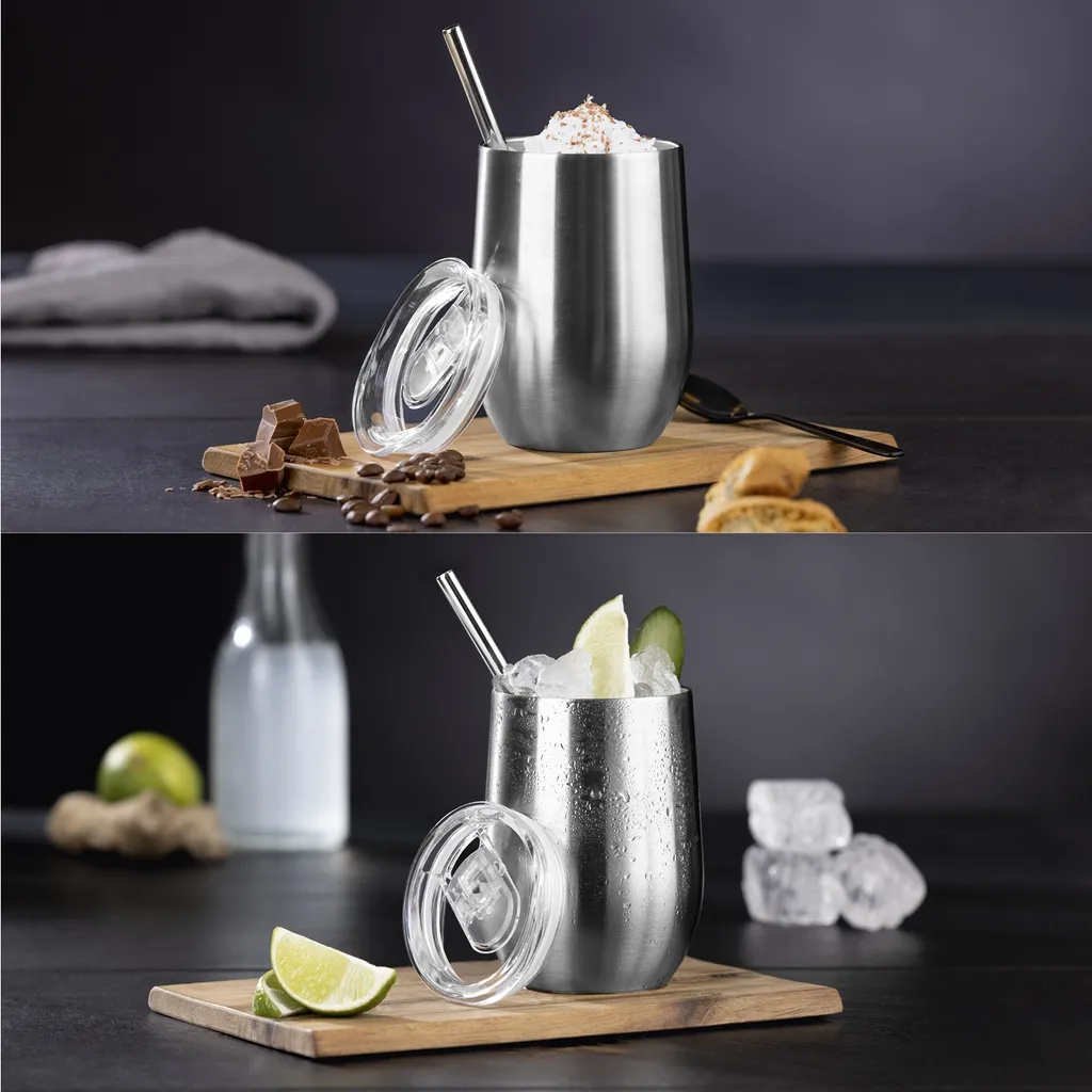 GOURMETmaxx Getränkebecher Inkl. Trinkhalm - 2er-Set 8 GOURMETmaxx Getränkebecher Inkl. Trinkhalm - 2er-Set – Bild 6