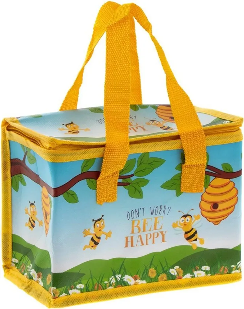 Lesser & Pavey Lunchbag Isotasche "Don´t Worry Bee Happy" - 22 Cm 3 Lesser & Pavey Lunchbag Isotasche "Don´t Worry Bee Happy" - 22 Cm