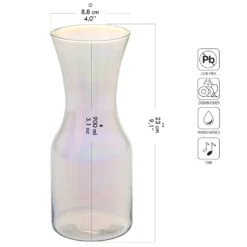KROSNO Pure Wasser Regenbogen Karaffe Dekanter, 900 Ml -Perfekter Küchenladen 1fc7e8b01601ae976983ffbe7b2126c2