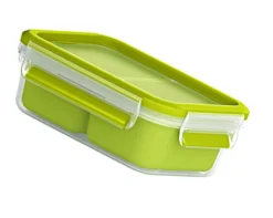 Emsa Snackbox CLIP & GO 0,55 Liter Transparent / Grün -Perfekter Küchenladen 23ad97f6e362f0a95d8d6261b5b1c7d9