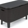 Keter Garden Bar 2in1 Tisch, Bar Mit Kühlbehälter Bevy Cool Bar Rattan -Perfekter Küchenladen 27c2c4e00960ae86cf190049c81e140a