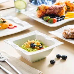 MALACASA, Serie Mario, Cremeweiß Porzellan Tafelservice 28 Tlg. Set Geschirrset Kombiservice Mit Dessertteller, Speiseteller, Suppenteller, Müslischalen, Servierplatte, Salz- Und Pfefferdosen 13 MALACASA, Serie Mario, Cremeweiß Porzellan Tafelservice 28 Tlg. Set Geschirrset Kombiservice Mit Dessertteller, Speiseteller, Suppenteller, Müslischalen, Servierplatte, Salz- Und Pfefferdosen -Perfekter Küchenladen 2c5a5ac7a5bd4f7d737ba172dd0112c5