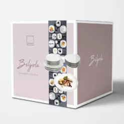 Tafelservice "Bilgola" By Sänger, 18 Teilig Für 6 Personen, Im Abgerundetem Design -Perfekter Küchenladen 3563006f9d25529255081232013d4eef