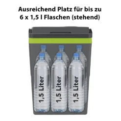 MAXXMEE Kühlbox - Wahlweise Via Netzkabel Oder KFZ-Anschluss - 22l Volumen - Grau/limegreen Kühlbox Camping Kühlschrank 22L Auto 12V 230V Thermobox Elektrisch Picknick Grau -Perfekter Küchenladen 36daa8fb2b4328ba016639d5eb5dcba5