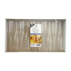PAPSTAR Kunststoff-Sektglas 0,1 L Glasklar 10 Stück -Perfekter Küchenladen 3a67669c96a81f7e7b8b6d744d8d3249