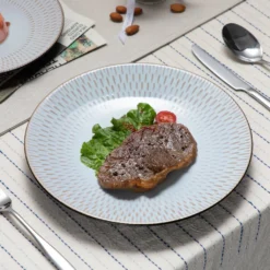 Kombiservice Steinzeug, Vancasso PLUVO Tafelservice, 16-teiliges Ess Geschirrset Mit Je 4 Speisetellern, Kuchentellern, Schalen Und Tassen Für 4 Personen -Perfekter Küchenladen 44e1cd5a1d71ccea368e0f20dc991e2e