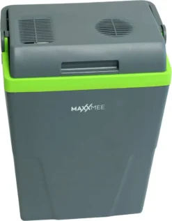 MAXXMEE Kühlbox - Wahlweise Via Netzkabel Oder KFZ-Anschluss - 22l Volumen - Grau/limegreen Kühlbox Camping Kühlschrank 22L Auto 12V 230V Thermobox Elektrisch Picknick Grau -Perfekter Küchenladen 44f54a6f372b1e2f22b0e21c2d9dd8d6