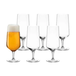LEONARDO 069541 Puccini Bierglas 410 Ml, Teqton-Glas (6 Stück) -Perfekter Küchenladen 480f32dee05361e80920a9f7fd8abdcb