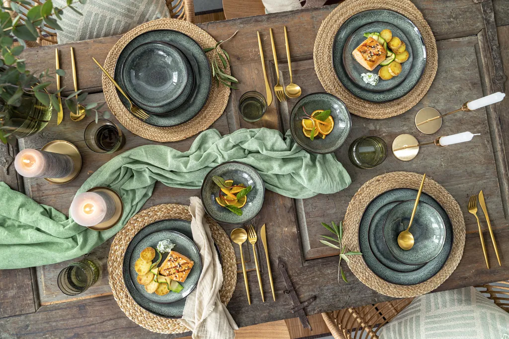 Sänger SÄNGER Steingut Geschirrset Kopenhagen, Tafelservice 12 Teilig Für 4 Personen 8 Sänger SÄNGER Steingut Geschirrset Kopenhagen, Tafelservice 12 Teilig Für 4 Personen – Bild 6