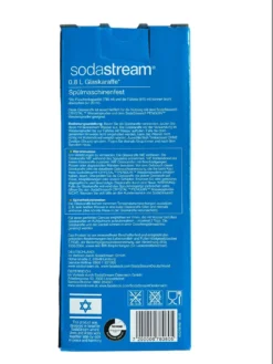 SodaStream Glaskaraffe Mit Schraubverschluss -Perfekter Küchenladen 4c06268cca7a91722fe0e151d1a63efe