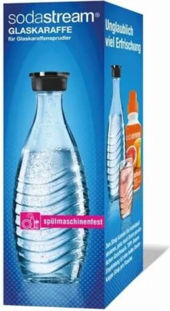 SodaStream Glaskaraffe Mit Schraubverschluss -Perfekter Küchenladen 51a3fc5691b49ea7fdfb07c0c3856fd3