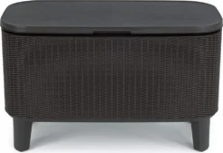 Keter Garden Bar 2in1 Tisch, Bar Mit Kühlbehälter Bevy Cool Bar Rattan -Perfekter Küchenladen 531d78af8f6d91f268acbe54fbbb6bae