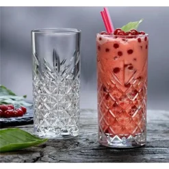 Pasabahce Timeless 520205 Longdrink Glas Wassergläser Kristall Design 4´er Set Transparent 365 Ml -Perfekter Küchenladen 54c6717cf28ca1c13dcf3b9e457c65ca