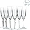 RCR Kristall Orchestra Cut Glas Champagner-Flöten-Gläser Set - 200ml - Packung Mit 6 -Perfekter Küchenladen 54d96a84f05191b60fac386b0769fdf6