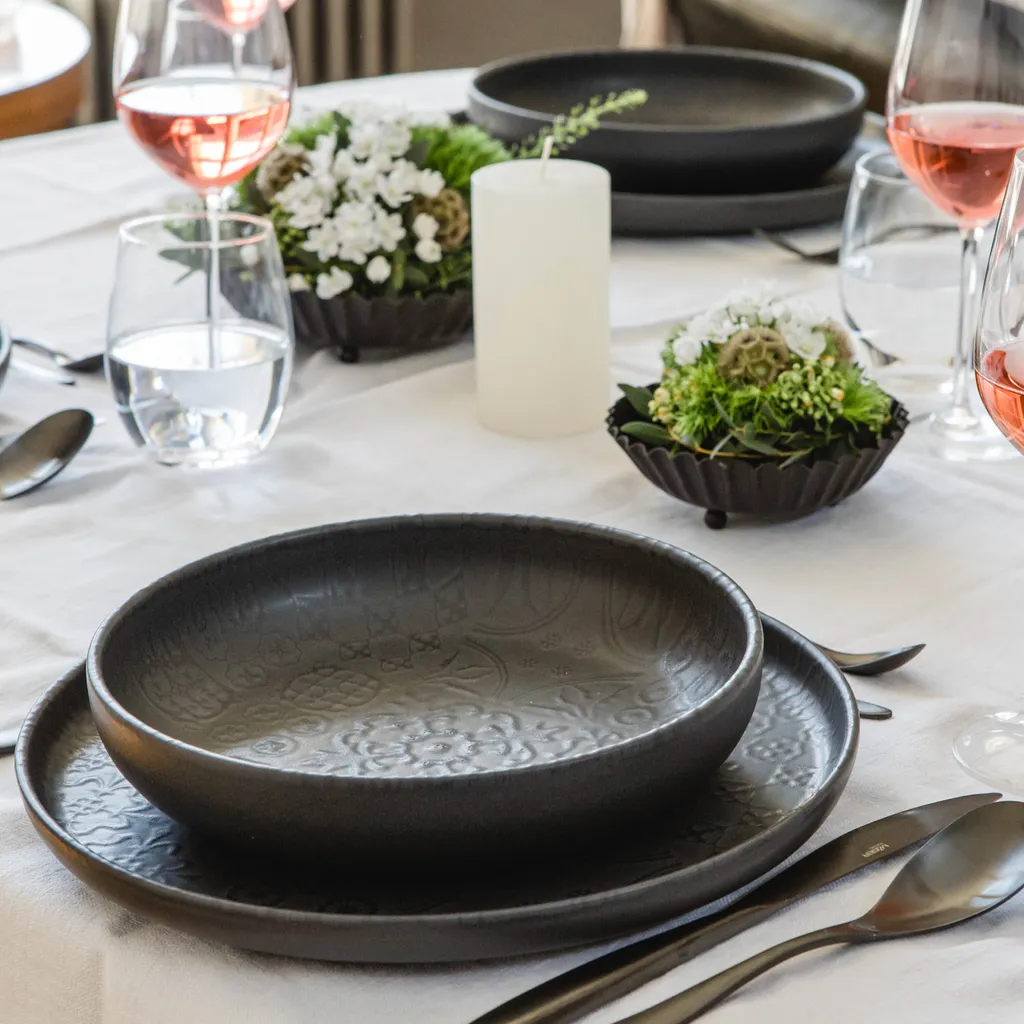 Kombiservice, Steinzeug Kombiservice, Steinzeug Trad. Tiles Mäser 12 Kombiservice, Steinzeug Kombiservice, Steinzeug Trad. Tiles Mäser – Bild 10