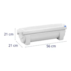 Folienspender Groß Folienabroller Küche Folien Spender Rollen Ø 15 X 48 Cm Grau -Perfekter Küchenladen 58d77e4bd2fa87f3d4f0f3207da292e9
