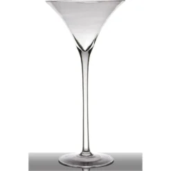 XL Martiniglas, Dekoglas Auf Fuß H. 40cm D. 19,5cm Transparent Hakbijl