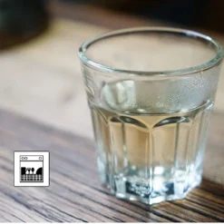 4 X Bruchfeste Gläser Becher Langlebige Wassergläser Aus Stabilem Kunststoff Saft Whisky Glas Partybecher Whiskybecher Trinkbecher In Echter Glasoptik Stapelbar -Perfekter Küchenladen 6590d7ac1428dea676746c1bdaf29aae