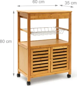 Relaxdays Küchenrollwagen JAMES XL Mit Schrankfach 14 Relaxdays Küchenrollwagen JAMES XL Mit Schrankfach -Perfekter Küchenladen 69830fa3383f253068c55f3196094d6b