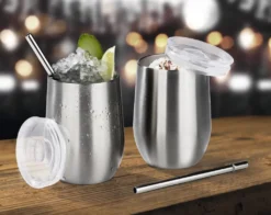 GOURMETmaxx Getränkebecher Inkl. Trinkhalm - 2er-Set 23 GOURMETmaxx Getränkebecher Inkl. Trinkhalm - 2er-Set -Perfekter Küchenladen 69b4e5dca5eae3247c39229d90d809eb