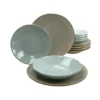 CreaTable 14397 Tafelservice Organic Oslo Für 6 Personen, Steingut (1 Set, 12-teilig) -Perfekter Küchenladen 6c739abb4f4c146d02f62308a79fc262