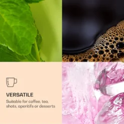 DUOS 4X 410ml Jumbo Doppelwandige Thermo-Gläser + 4X Edelstahl-LÖFFEL, Für Latte Macchiato, Cocktails, Vorspeisen By Feelino 13 DUOS 4X 410ml Jumbo Doppelwandige Thermo-Gläser + 4X Edelstahl-LÖFFEL, Für Latte Macchiato, Cocktails, Vorspeisen By Feelino -Perfekter Küchenladen 6f6bb03a4fa8951b2abdf995f6fd6321