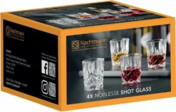 Nachtmann 100694 Noblesse Stamper Kristallglas, 55 Ml, H: 6,1 Cm, ø 5 Cm, Klar (4er Pack) -Perfekter Küchenladen 74f411769e6279f3793479c43abd2128