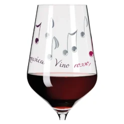 Herzkristall Rotweinglas #3 Von Angela Schiewer -Perfekter Küchenladen 770d3454834e39c759f2fa0fa023272c