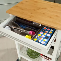 SoBuy Servierwagen, Küchenwagen, Küchenregal, B58xT40xH90cm FKW16-WN -Perfekter Küchenladen 78d3f8fb5029091c41ab61c99fb4969c