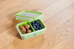 Emsa Snackbox CLIP & GO 0,55 Liter Transparent / Grün -Perfekter Küchenladen 7b7269761067477322163e91192a151e