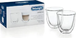 De'Longhi DeLonghi Cappuccino 2er Doppelwandiges Thermoglas 14 De'Longhi DeLonghi Cappuccino 2er Doppelwandiges Thermoglas -Perfekter Küchenladen 803b3603aedffd39ddee1ebbc02668a9