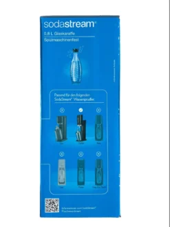 SodaStream Glaskaraffe Mit Schraubverschluss -Perfekter Küchenladen 8451855ddeee0fcb0e8a0d3319f707b3