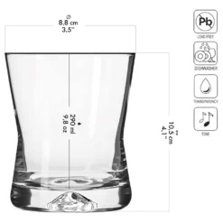 KROSNO X-Line Whiskygläser, 6er-Set, 290 Ml -Perfekter Küchenladen 845ef39a4f2466bf628cd564752a1300