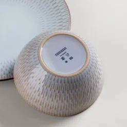 Kombiservice Steinzeug, Vancasso PLUVO Tafelservice, 16-teiliges Ess Geschirrset Mit Je 4 Speisetellern, Kuchentellern, Schalen Und Tassen Für 4 Personen -Perfekter Küchenladen 871893052049bd04bdc5cdcf3430168b