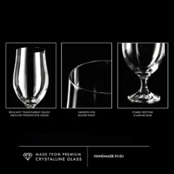 KROSNO Harmony Lager Biergläser, 6er-Set, 500 Ml -Perfekter Küchenladen 8722faaf9531f2324f0b0432e42330f8