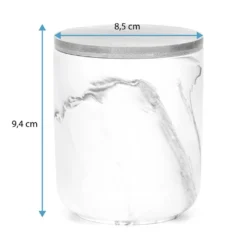 Vorratsdose Keramik Marmor Optik Behälter Aufbewahrung 8,5 X 8,5 X 9,5 Cm Taupe -Perfekter Küchenladen 88a6561f328a0b3f0a3b2d0fb17c1dd0