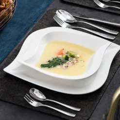 MALACASA, Serie Elvira, 60 Tlg. Cremeweiß Porzellan Geschirrset Kombiservice Tafelservice Mit Tassen, Untertassen, Dessertteller, Suppenteller Und Flachteller Für 12 Person 13 MALACASA, Serie Elvira, 60 Tlg. Cremeweiß Porzellan Geschirrset Kombiservice Tafelservice Mit Tassen, Untertassen, Dessertteller, Suppenteller Und Flachteller Für 12 Person -Perfekter Küchenladen 8d373d3f788009d7518d3f9c59856e8c