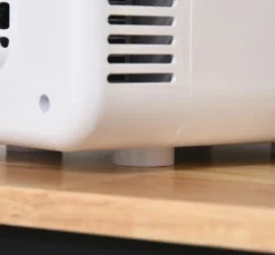 HOMCOM 4L Auto-Kühlschrank Kühlbox Mini-Kühlschrank DC 12V AC 230V/50Hz 60 W Für Auto Und Camping Weiß 25,8 X 20,5 X 26,3 Cm -Perfekter Küchenladen 8ecdc1159332e29b9d6c5ddd26807fb9