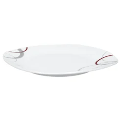 Kaffeeservice Palazzo 18tlg. - Weiß MitNachbildung-Kreisen In Grau Und Dunkelrot - Für 6 Personen -Perfekter Küchenladen 921df45d24e9a68954df52dce47003e1